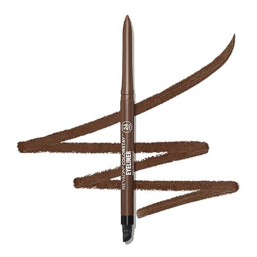 Revlon ColorStay Pencil Waterproof Eyeliner, Smudge-Proof, Eye Makeup with Built-In Sharpener, Stocking Stuffer for Women, 203 Brown, 0.01 oz thumbnail 10