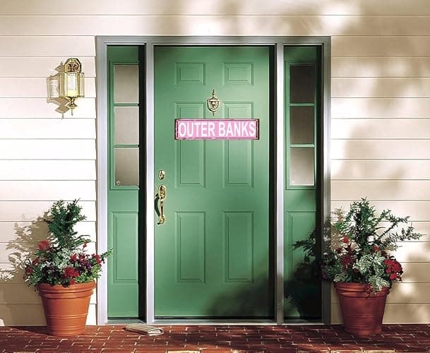 Outer Banks Sign Street Sign Retro Metal Sign for Home Bar Coffee Garden Indoor Ourdoor Decor Tin Sign Pink 16 X 4 Inch thumbnail 6