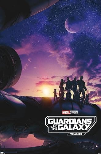 Trends International Marvel Guardians of the Galaxy Vol. 3 - Teaser One Sheet Wall Poster, 19L x 13W, Premium Unframed Version - Image 1