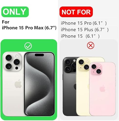 LOVE 3000 Designed for iPhone 15 Pro Max Case, Premium Silicone with [Soft Anti-Scratch Microfiber Lining] Shockproof Protective Phone Case for Men Women Girls 6.7", Navy Blue thumbnail 6