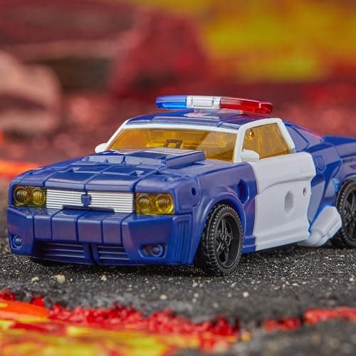 Transformers Legacy United Deluxe Class Rescue Bots Universe Autobot Chase, 5.5-inch Converting Action Figure, 8+ | Transformers Legacy United 6 Inch Action Figure Deluxe Class (2024 Wave 1) - Chase thumbnail 13
