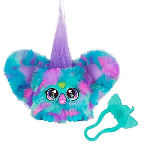 Furby Furblets Mer-May Mini Electronic Plush Toy, Blue_or_green - Image 1