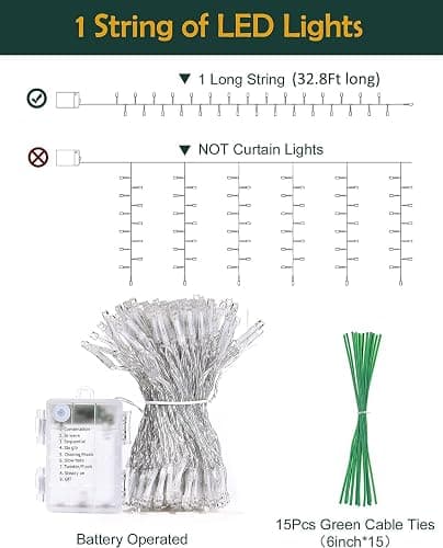 JACKYLED 84Ft 12 Pack Artificial Ivy Garland Fake Plants, Ivy Vines Leaves with CE Certified 80 LED String Lights, Hanging Ivy Lights for Bedroom Garden Party Wall Room Decor thumbnail 9