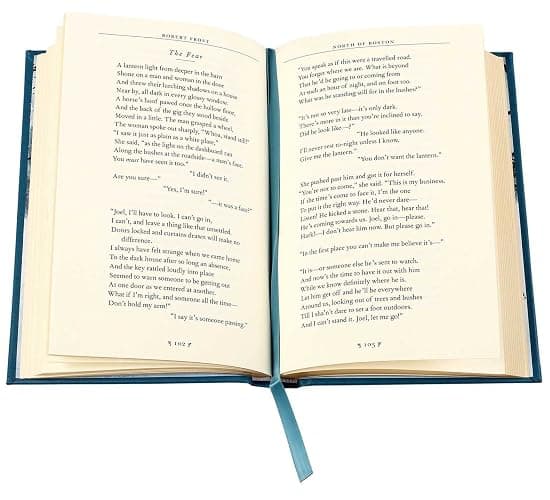 A Collection of Poems by Robert Frost (Leather-bound Classics) thumbnail 5