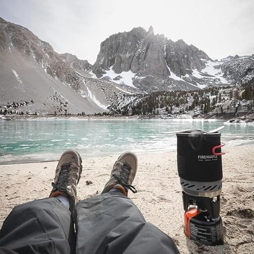Fire-Maple "Fixed Star 1" Backpacking and Camping Stove System | Outdoor Propane Cooking Gear | Portable Pot/Jet Burner Set | Ideal for Hiking, Trekking, Fishing, Hunting Trips and Emergency Use thumbnail 9