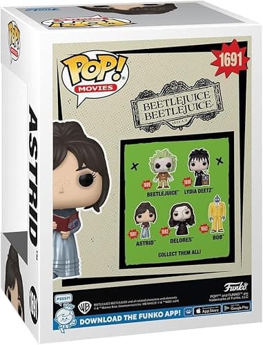 POP Movies: Beetlejuice Beetlejuice - Astrid Funko Vinyl Figure (Bundled with Compatible Box Protector Case), Multicolor, 3.75 inches thumbnail 4