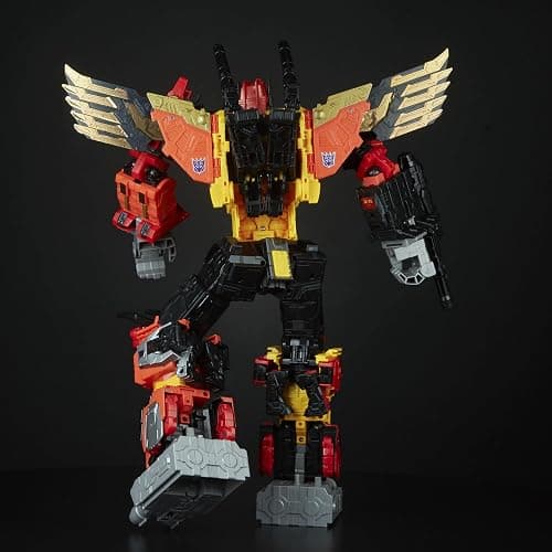 Transformers Power of The Primes Predaking, Collectible 18-Inch Titan Class Combiner with 5 Converting Predacon Figures, 15+ thumbnail 7