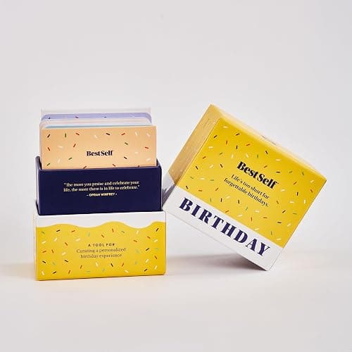 BestSelf Birthday Deck – 75 Conversation Cards & Activities for Unforgettable Birthday Celebrations | Fun, Meaningful, and Engaging Party Card Games | Gifts for Family, Couples, Friends thumbnail 6