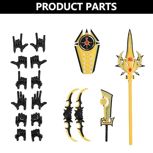 Pekuality T13 Figure & Titan 13 Toys Yellow（3D Printed Action Figures Assembly Completed）（Multi-Jointed Movable）（Angel Designs Includes Various Accessories） Dummy T 13 Figures Desk Decoration 5.5in thumbnail 3
