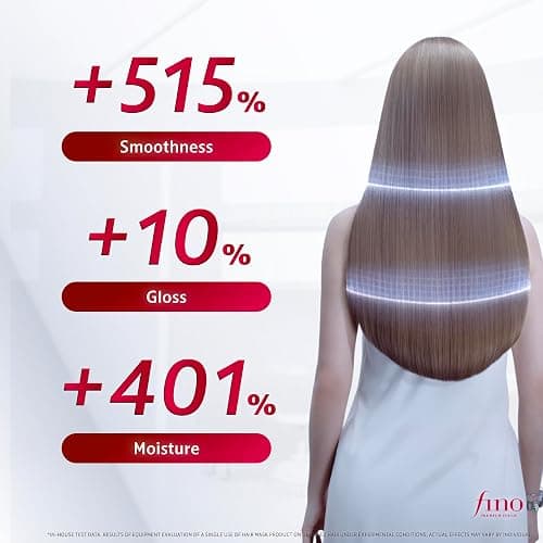 Fino Premium Touch Hair Mask, Deep Repair Japanese Hair Treatment with 8 Serum Ingredients for Dry & Damaged Hair, Silky-Smooth & Hydrated Finish, 8.1 oz thumbnail 6