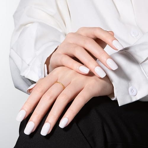 MAYCHAO 15ML Antiquewhite Gel Nail Polish 1Pc Antiquewhite White Green Gel Polish Soak Off UV LED Nail Polish Nail Art Starter Manicure Salon DIY at Home, 0.5 OZ thumbnail 3