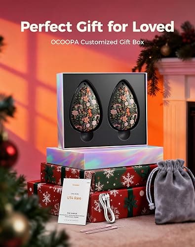 OCOOPA Women Rechargeable Hand Warmers 2 Pack, Portable, Stylish, Diamond-Shape Magnetic Electric Handwarmer, Reusable Pocket Heater, 2026 Tech Gifts for Christmas, Raynaud, Hiking, Camping, UT4 Rare thumbnail 8