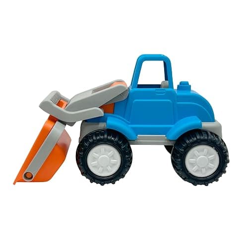 American Plastic Toys Gigantic Loader Truck with Tilting Loading Dump Bucket, Knobby Wheels, and Metal Axels for Indoors or Outdoors Play thumbnail 7