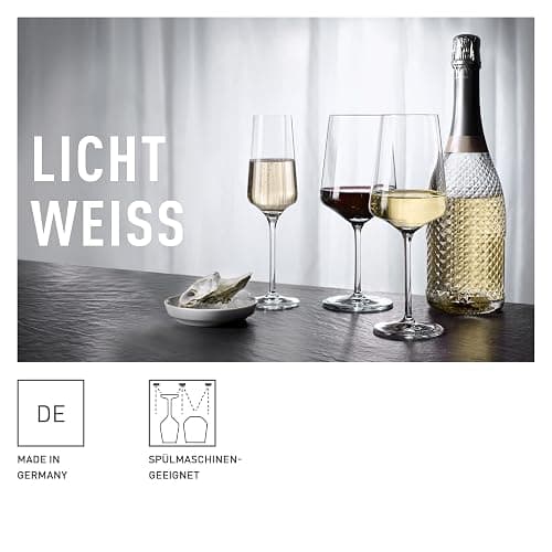 Ritzenhoff 6111006 Copa de vino blanco 400 ml - Serie Lichtweiss - 2 piezas en un set de regalo - Made in Germany thumbnail 8