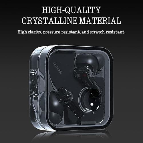 Nothing Ear Wireless Earbuds Bluetooth, 45dB Hybrid Smart ANC Earbuds, 11mm Deep Bass Boost, Hi-Res Audio with LDAC & LHDC 5.0, 6 Mics Call, 40.5H Playtime with Fast Charging Case, ChatGPT Supported thumbnail 5