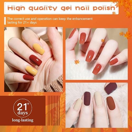JODSONE 36 Pcs Gel Nail Polish Kit with U V Light of 32 Color Gel Polish Nail Collections Base and Top Glitter Coat Manicure Tools thumbnail 4
