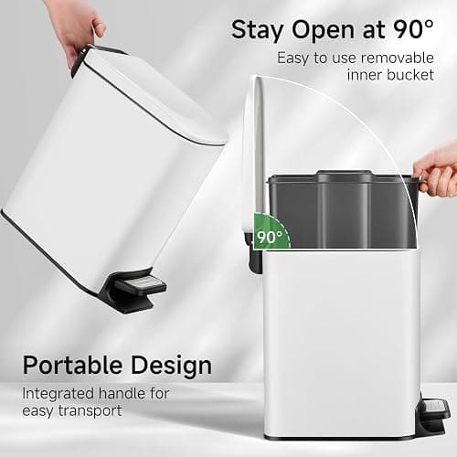 Bathroom Trash Can thumbnail 2