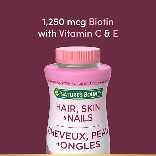NATURE'S BOUNTY Hair, Skin & Nails, Helps Maintain Health of Hair, Skin & Nails, 450 g thumbnail 6