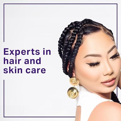 AmPro Shine-n-Jam Magic Fingers Gel for Braids - Provides Firm Hold with Non-Greasy Shine - Strengthens Hair with Silk Proteins - Works on Any Hair Texture to Create Multiple Styles - 8 oz thumbnail 5
