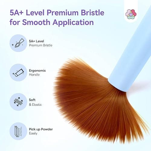 SAVILAND Acrylic Nail Brush with Cleaner: Size 8,10,14 Professional Acrylic Brushes Makeup Brushes Cleaner Conditioner Nail Brush Cleaner Tool & Dappen Dish for Acrylics Nails Home Salon DIY thumbnail 3