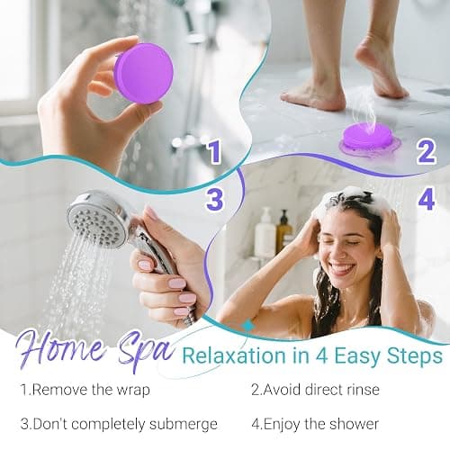 Shower Steamers Aromatherapy - sanyi Birthday Gifts for Women, Teens Easter Basket Stuffers for Adults Girls, Shower Bombs with Natural Essential Oils Self Care thumbnail 7