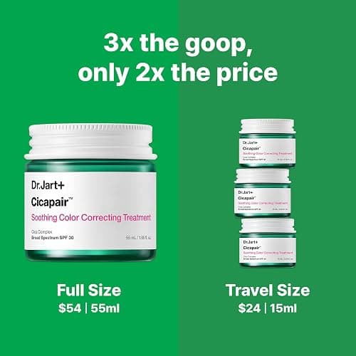 Dr. Jart+ Cicapair Soothing Color Correcting Treatment SPF 30 with Centella Asiatica Extracts | cc cream | Korean Skin Care thumbnail 7