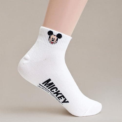 evei Animation Character Cartoon Series Collection Women's Original Socks (D55_5 pairs) thumbnail 8