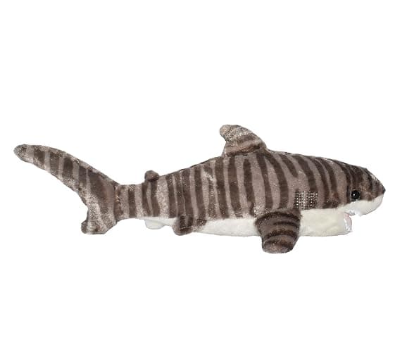 Wild Republic Tiger Shark Plush Soft Toy, Cuddlekins Cuddly Toys, Gifts for Kids 40 cm thumbnail 7