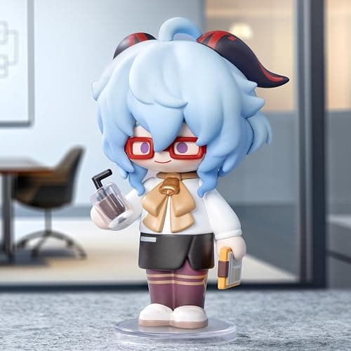 POP MART Genshin Impact Dress-Up Dreams Themed Chibi Series Figures, Genshin Impact Blind Box Figures, Random Design Action Figures Collectible Toys Home Decorations,Birthday Gifts, Single Box thumbnail 4
