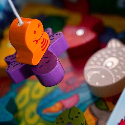 HABA My Very First Games - Here Fishy Fishy! Magnetic Fishing Game Ages 2+ Made in Germany Toddler Games, Learning Toys, Preschool Toys - English Box thumbnail 5
