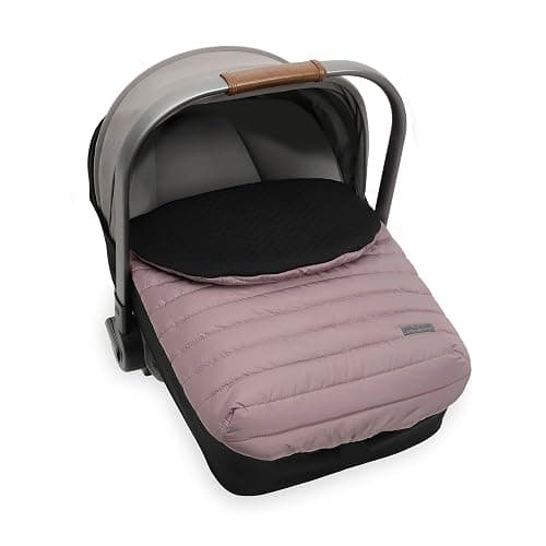 Little Unicorn Winter Car Seat Cover | Premium Insulated Fabric | Universal Fit & Easy to Install | Travel Bag Included (Mauve) - Image 1
