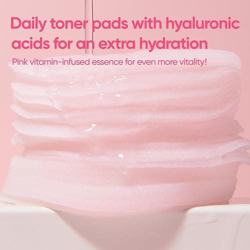 BANILA CO Clean it Zero Pink Hydration Toner Pad | Vegan Korean 3-Layered Pads | Hyaluronic Acids and Vitamin Complex to Moisturize and Soothe Skin | Hypoallergenic, Alcohol Free (70 Pads) - PINK HYDRATION (70EA) thumbnail 5