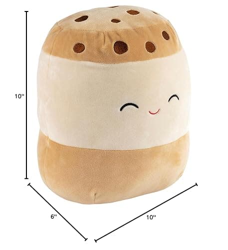 Squishmallows Original 10 Inch Koako The Ice Cream Sandwich - Official Jazwares Valentine's Day Plush - Soft, Cuddly Collectible Food Stuffed Animal Toy - Gift for Boys, Girls, & Kids thumbnail 2