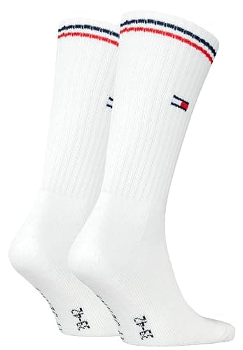 Tommy Hilfiger Crew Socks (Pack of 2) - 9-11 - White thumbnail 2