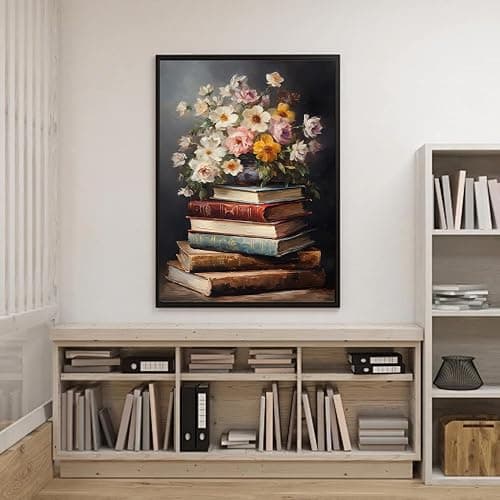 Vintage flower Diamond Art Painting Kits for Adults, Full Drill Diamond Dots Paintings for Beginners, Round 5D Paint with Diamonds Pictures Gem Art Painting Kits DIY Crafts Kits 【11.8x15.7inch】 thumbnail 3