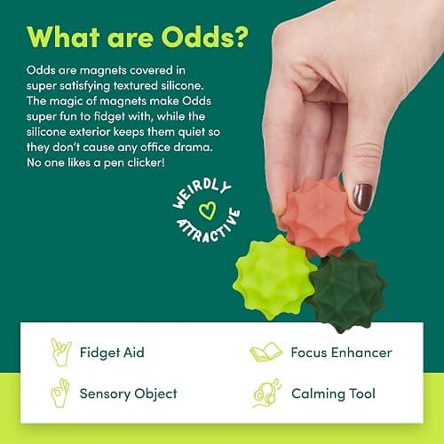Speks Odds Magnetic Sensory Balls, Silent Stress Relief Tool, Desk Toy thumbnail 3
