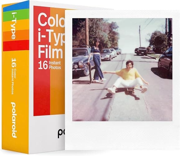 Polaroid Instant Color Film for i-Type Cameras 2 Pack, 16 Instant Photos Bundle with a Cleaning Cloth thumbnail 2