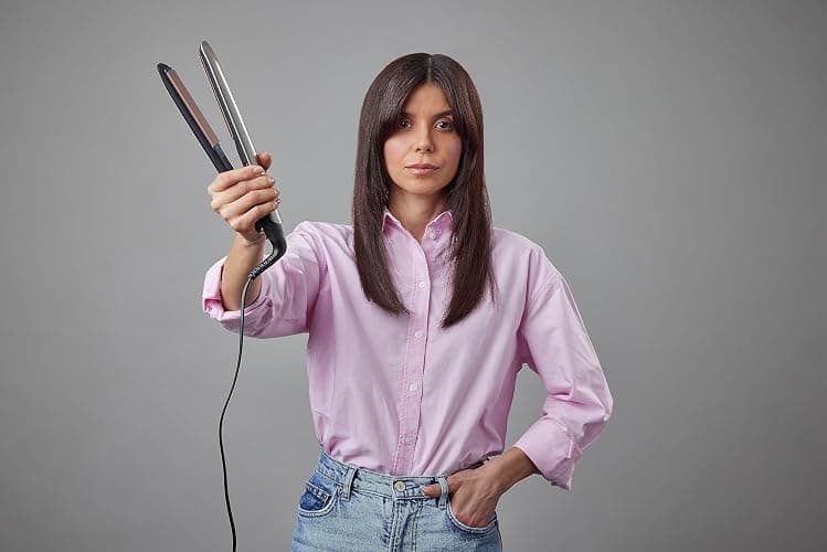 Remington Glätteisen [hochwertige Beschichtung] Keratin (Keramikbeschichtung mit Keratin & Mandelöl angereichert) LCD-Display, 10 Temperatureinstellungen 150-230°C, Haarglätter S8540,Schwarz, 110 mm thumbnail 5
