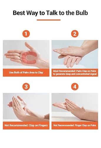 Lightbulbs that turn on and off just by clapping thumbnail 7