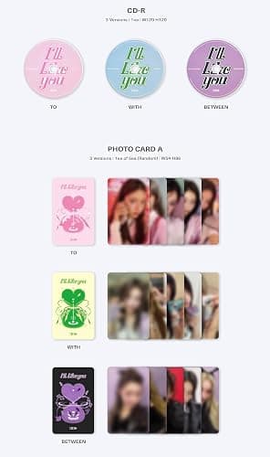 I'll Like You - Random Cover - incl. Photobook, Photocard A + B, Sticker, Album Logo Sticker, ID Photo + Poster thumbnail 7