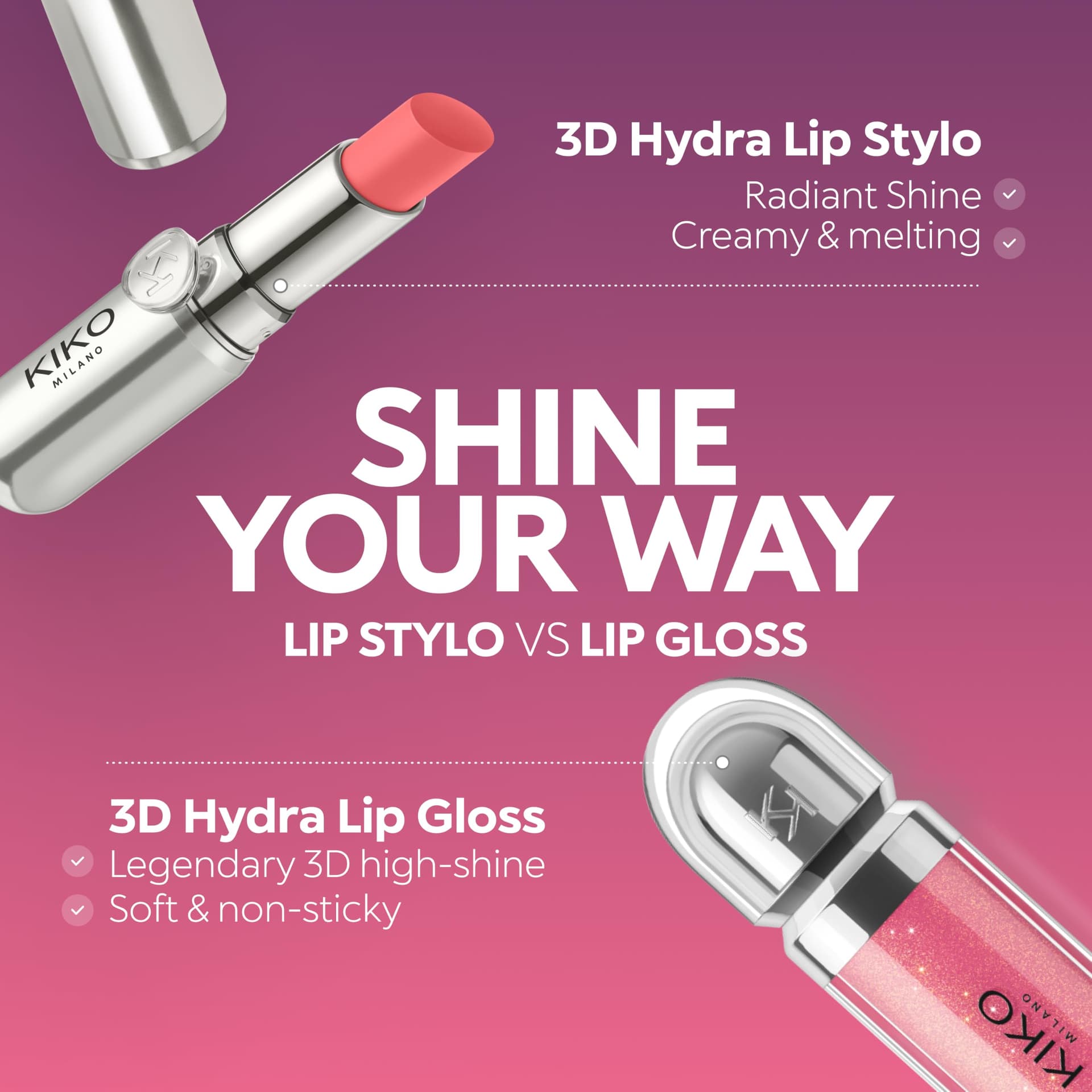 KIKO Milano 3D Hydra Lipgloss 31 | Softening Lip Gloss For A 3D Look thumbnail 10