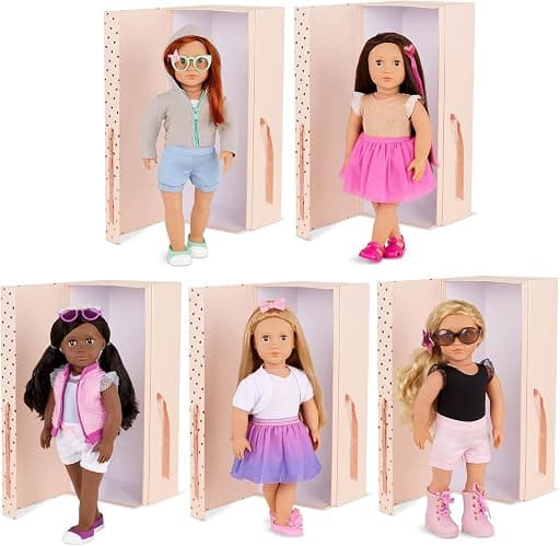 Our Generation – 18-Inch – Sweetheart Themed Fashion Starter Doll – Amora – Brown Hair & Hazel Eyes – 3 Outfits & Styling Accessories in Gift Box – Pretend Play Ages 3+ Years thumbnail 12