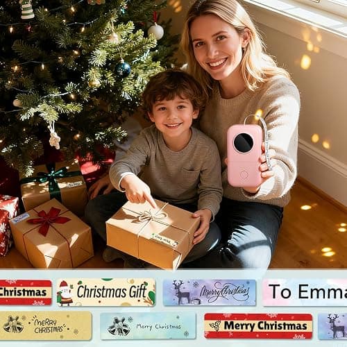 Phomemo Label Maker Machine, D30 Portable Handheld Bluetooth Mini Label Printer, Multiple Templates Smartphone Thermal Small Label Maker for Kids School Items, Classroom Teacher Supplies, Easy to Use thumbnail 5