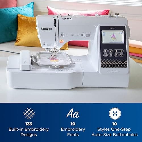 Brother SE700 Embroidery & Sewing Machine with Starter Bundle thumbnail 4