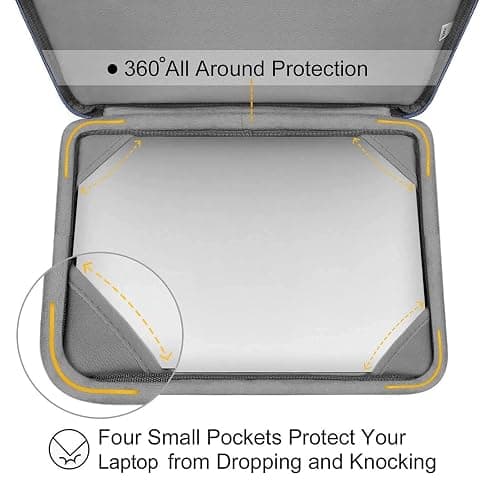 MOSISO Compatible with MacBook Air 15 inch Case 2025 2024 2023 Release M4 A3241 M3 A3114 M2 A2941, Plastic Hard Shell&Carrying Sleeve Bag&Keyboard Cover&Webcam Cover&Screen Protector, Lavender Gray thumbnail 4