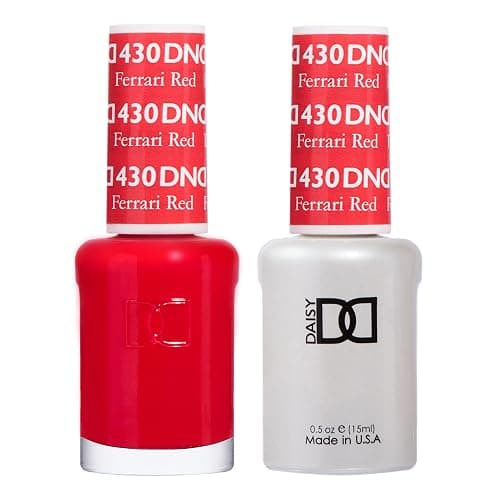 DND Gel Polish Set, Red Collection, UV/LED GelPolish and Air Dry Nail Lacquer, Matching Chip-Free Polish Duo, 0.5 Fl Oz Each - Image 1