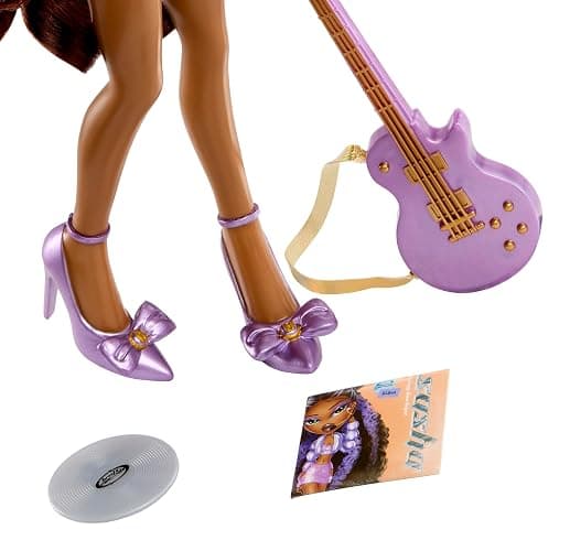 Bratz Pop Starz Sasha Fashion Doll with Accessories and Charm thumbnail 5