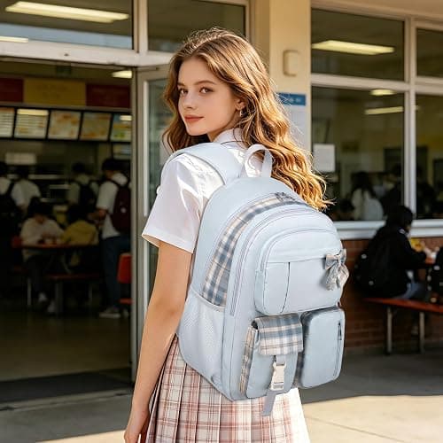 Bagsupra School Backpack for Teen Girls,Bookbag Cute Schoolbag Women for Middle High School College Student thumbnail 2