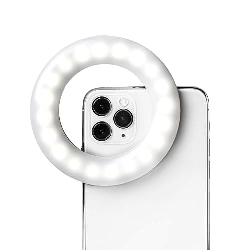 LITTIL Selfie One - Ring Light for Phone, iPhone, Android or Laptop | 3 Adjustable Light Modes | Rechargeable Batteries | Clip On Design | Perfect for Beauty, Influencers, Creators - Image 1