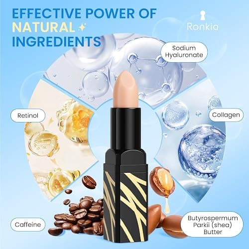 RONKIE Caffeine Eye Cream for Dark Circles: Caffeine Eye Stick - Smooth Fine Lines and Hydrate Eye Area thumbnail 6